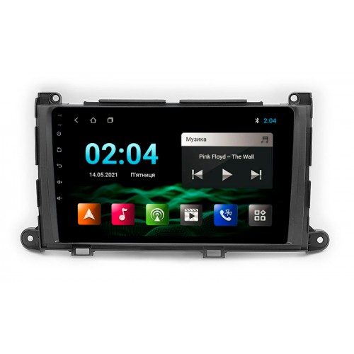 Штатна магнітола Abyss Audio SE-9368 для Toyota Sienna 2015-2020