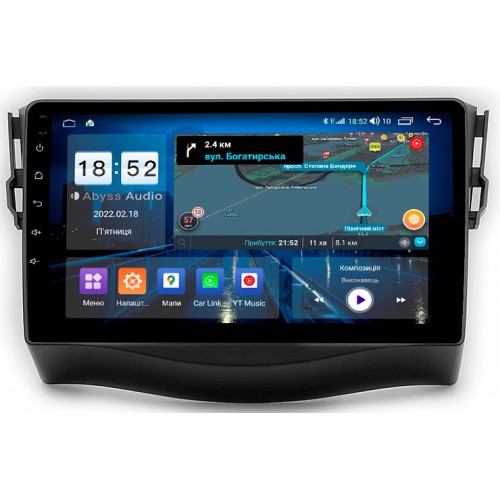 Штатна магнітола Abyss Audio QX-9135 для Toyota RAV4 XA30 2006-2012