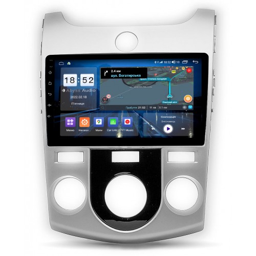 Штатна магнітола Abyss Audio QX-9195 для KIA Cerato（Кондиціонер） 2008-2012