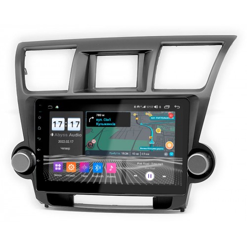 Штатна магнітола Abyss Audio QX-0149 для Toyota Highlander XU40 2011-2015 Штатна магнітола Abyss Audio QX-0149 для Toyota Highlander XU40 2011-2015