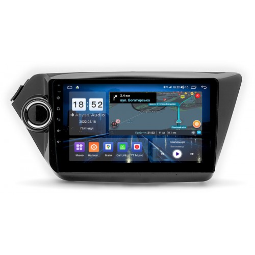 Штатна магнітола Abyss Audio QX-9186 для KIA RIO 2015-2017