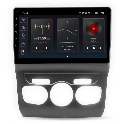 Магнітола штатна Abyss Audio SP-9255 для Citroen C4L