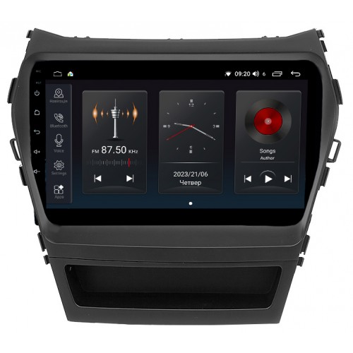 Магнітола штатна Abyss Audio SP-9216 для Hyundai Santa Fe / IX45