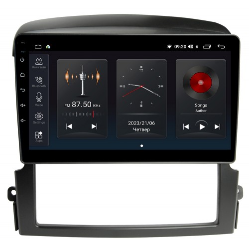 Штатна магнітола Abyss Audio SP-9296 для KIA Sorento (BL) 2006-2009