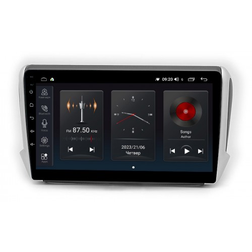 Магнітола штатна Abyss Audio SP-0241 для Peugeot 208 Магнітола штатна Abyss Audio SP-0241 для Peugeot 208