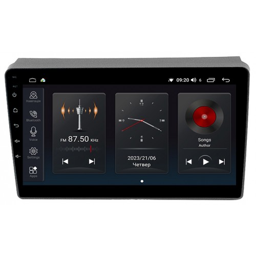Магнітола штатна Abyss Audio SP-9263 для Renault DUSTER 2015-2017