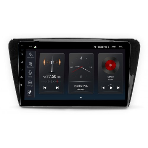 Магнітола штатна Abyss Audio SP-0116 для Skoda Octavia A7