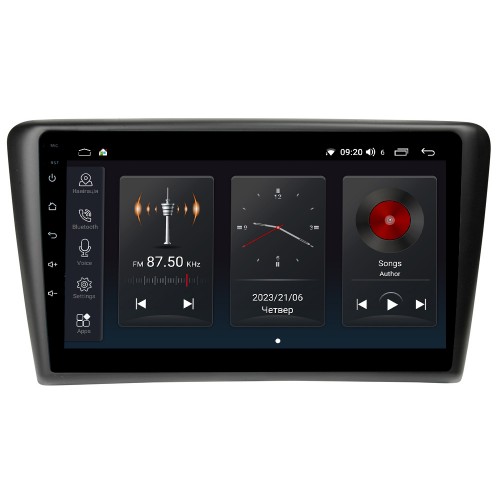 Штатна магнітола Abyss Audio SP-9342 для Skoda Rapid 2012-2019