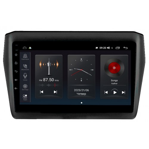 Штатна магнітола Abyss Audio SP-9356 для Suzuki Swift 2017+