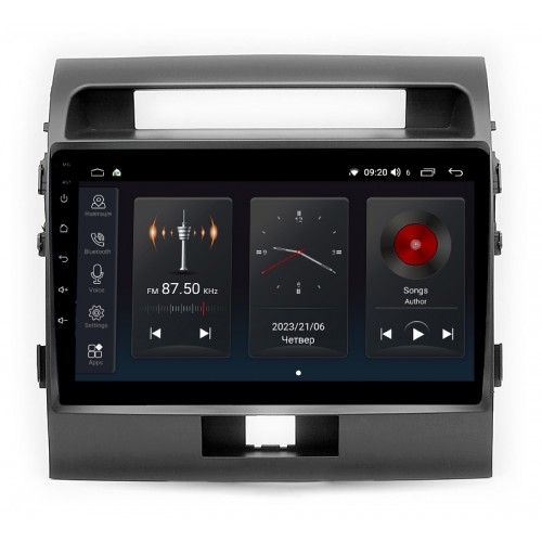 Магнітола штатна Abyss Audio SP-0142 для Toyota LANDCRUISER 200