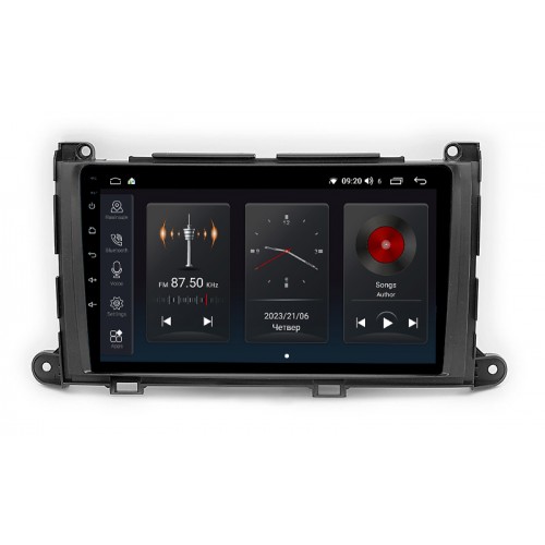 Магнітола штатна Abyss Audio SP-9158 для Toyota Sienna