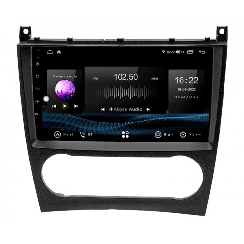 Автомагнітола Abyss Audio ES-9318 для Mercedes C-klasse (W203) 2004-2007