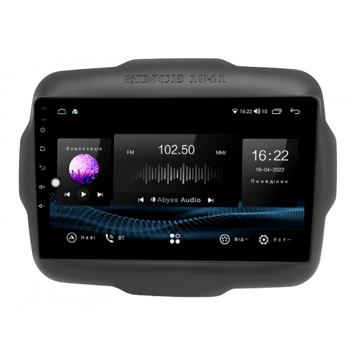 Автомагнітола Abyss Audio EX-9179 для Jeep RENEGADE 2016-2018