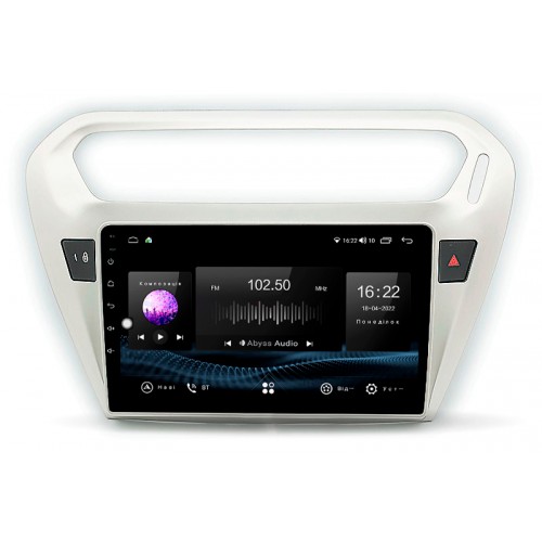 Автомагнітола Abyss Audio EX-9234 для Peugeot 301 2012-2017