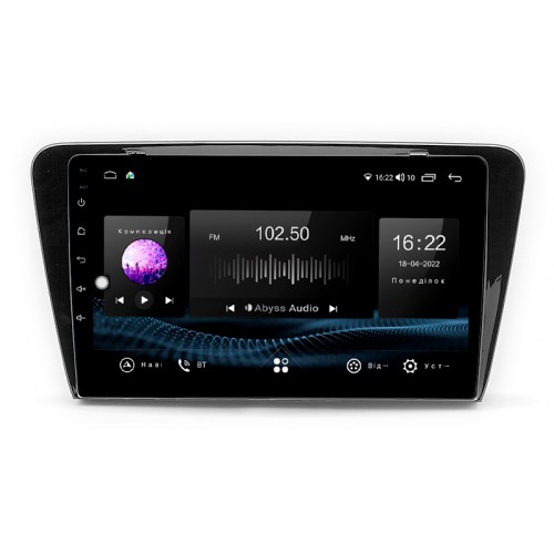 Автомагнітола Abyss Audio ES-0116 для Skoda Octavia A7 2014-2020 Автомагнітола Abyss Audio ES-0116 для Skoda Octavia A7 2014-2020