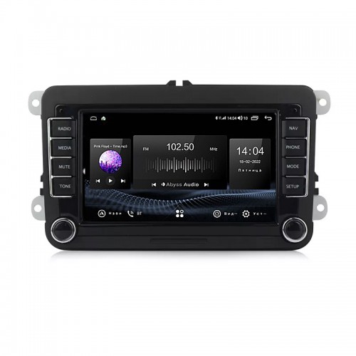 Автомагнітола Abyss Audio ES-7103 для Volkswagen Passat, Golf, Jetta, Tiguan, Touran, Polo, Amarok, Caddy, T5, T6, Beatle, EOS