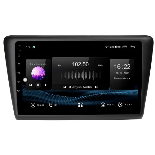 Автомагнітола Abyss Audio ES-9342 для Skoda Rapid 2012-2019