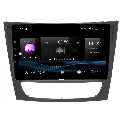 Автомагнітола Abyss Audio EX-9311 для Mercedes E-klasse (W211), CLS-klasse (C219) 2002-2009