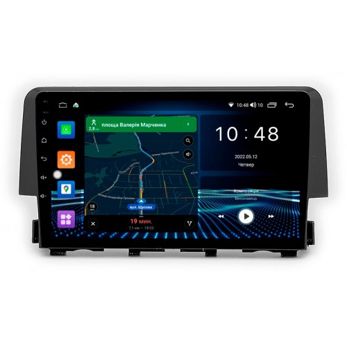 Штатна магнітола Abyss Audio MP-9161 для Honda CIVIC 2016-2018