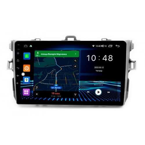 Штатна магнітола Abyss Audio MP-0119 для Toyota Corolla E150 2007-2013