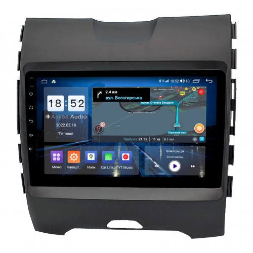 Штатна магнітола Abyss Audio QS-9251 для Ford EDGE 2015-2018