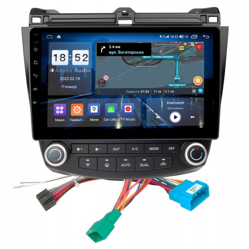 Штатна магнітола Abyss Audio QS-0167 для Honda ACCORD 7 2002-2007 Штатна магнітола Abyss Audio QS-0167 для Honda ACCORD 7 2002-2007
