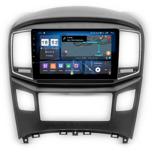 Штатна магнітола Abyss Audio QS-9222 для Hyundai H1 2016+