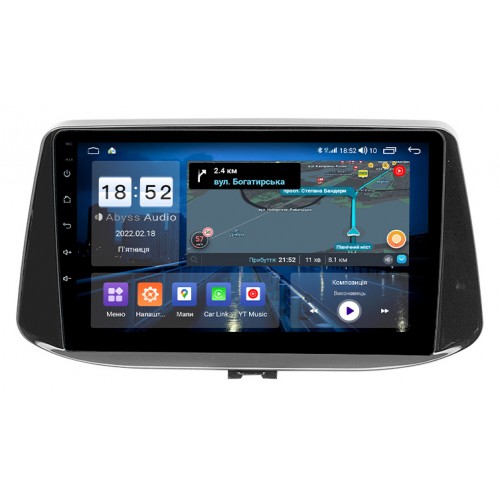 Штатна магнітола Abyss Audio QS-0223 для Hyundai i30 2017-2018