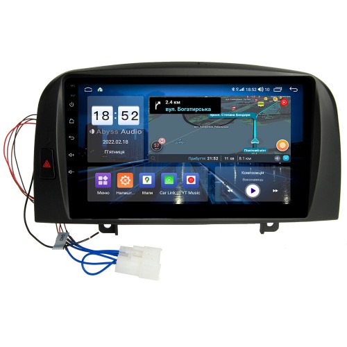 Штатна магнітола Abyss Audio QS-9224 для Hyundai Sonata 2003-2009