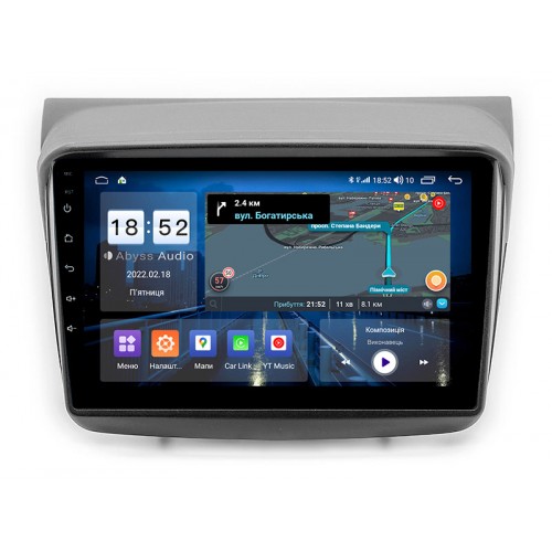 Штатна магнітола Abyss Audio QS-9249 для Mitsubishi L200 (low)