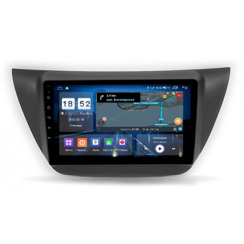 Штатна магнітола Abyss Audio QS-9244 для Mitsubishi LANCER IX 2006-2010