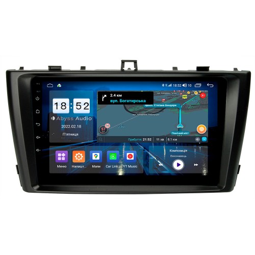 Штатна магнітола Abyss Audio QS-9156 для Toyota Avensis T27 2011-2015