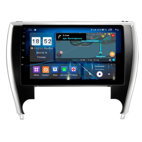 Штатна магнітола Abyss Audio QS-0127 для Toyota Camry V50/55 (USA) 2012-2014
