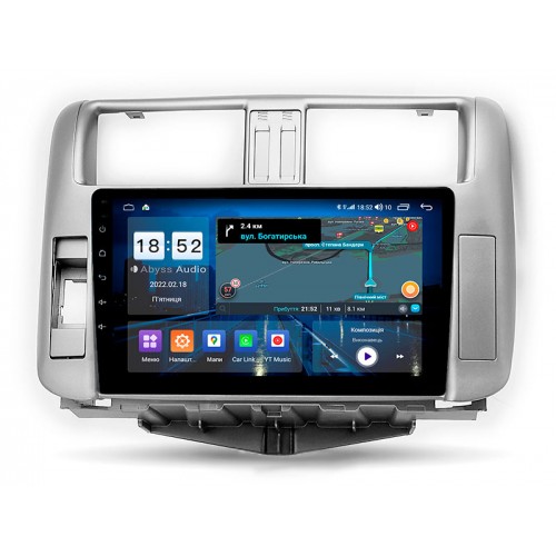 Штатна магнітола Abyss Audio QS-9145 для Toyota PRADO J150 2011-2013