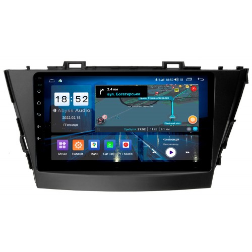 Штатна магнітола Abyss Audio QS-9365 для Toyota Prius V 2012-2017