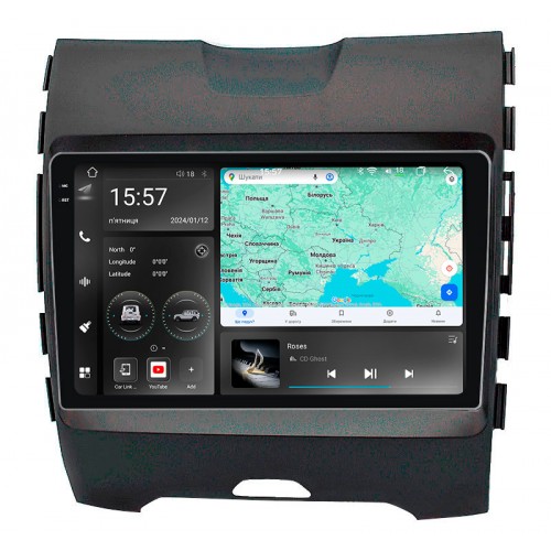 Ꜳ WR-9251 Штатна магнітола для Ford EDGE 2015-2018