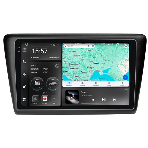 Ꜳ WR-9342 Штатна магнітола для Skoda Rapid 2012-2019 Ꜳ WR-9342 Штатна магнітола для Skoda Rapid 2012-2019