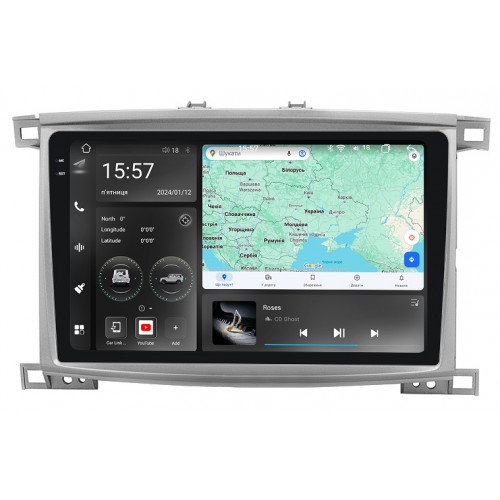 Ꜳ WR-0141 Штатна магнітола для Toyota LANDCRUISER 100 VX-R 2005+