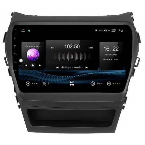 Штатна магнітола Abyss Audio SX-9216 для Hyundai Santa Fe / IX45 2013-2017