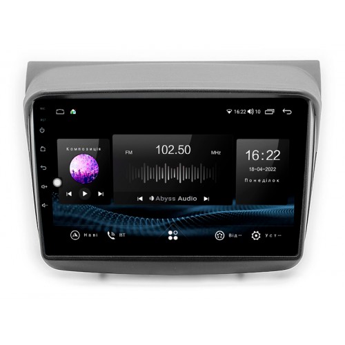 Штатна магнітола Abyss Audio SX-9249 для Mitsubishi L200 (low)