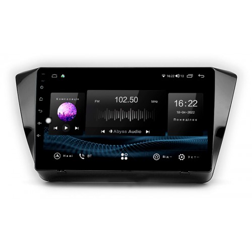 Штатна магнітола Abyss Audio SX-0112 для Skoda SUPERB 2016-2018 2016-2018