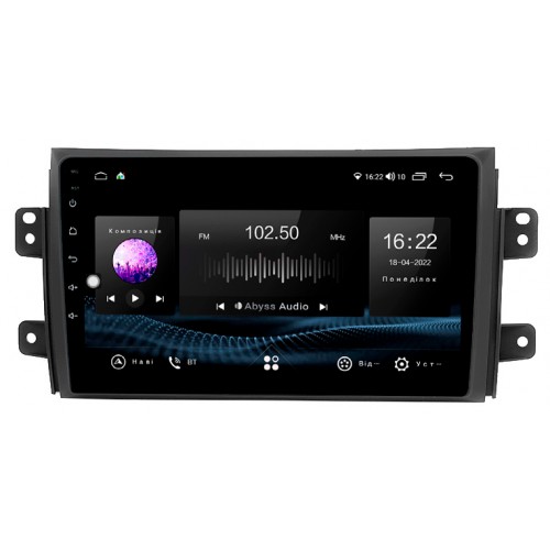 Штатна магнітола Abyss Audio SX-9257 для Suzuki SX4 2006-2012