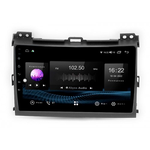 Штатна магнітола Abyss Audio SX-9144 для Toyota PRADO J120 2006-2010