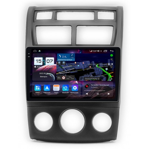 Автомагнітола Abyss Audio QXR-9197 для KIA Sportage (Кондиціонер) 2004-2010