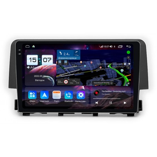 Автомагнітола Abyss Audio QXR-9161 для Honda CIVIC 2016-2018