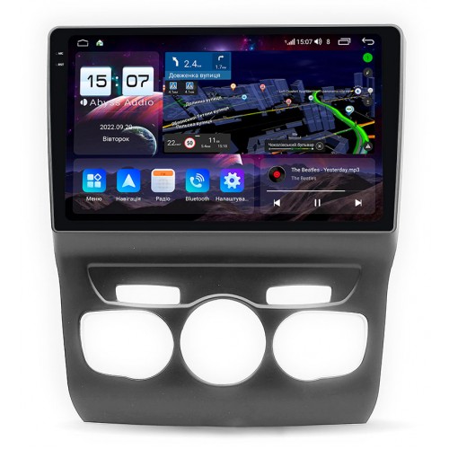 Автомагнітола Abyss Audio QXR-9255 для Citroen Citroen C4L 2013-2016
