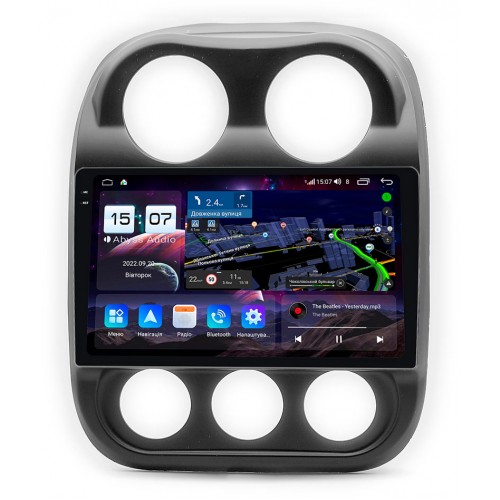 Автомагнітола Abyss Audio MSR-0180: Jeep COMPASS