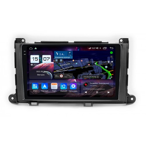 Штатна магнітола Abyss Audio QXR-9368 для Toyota Sienna 2015-2020